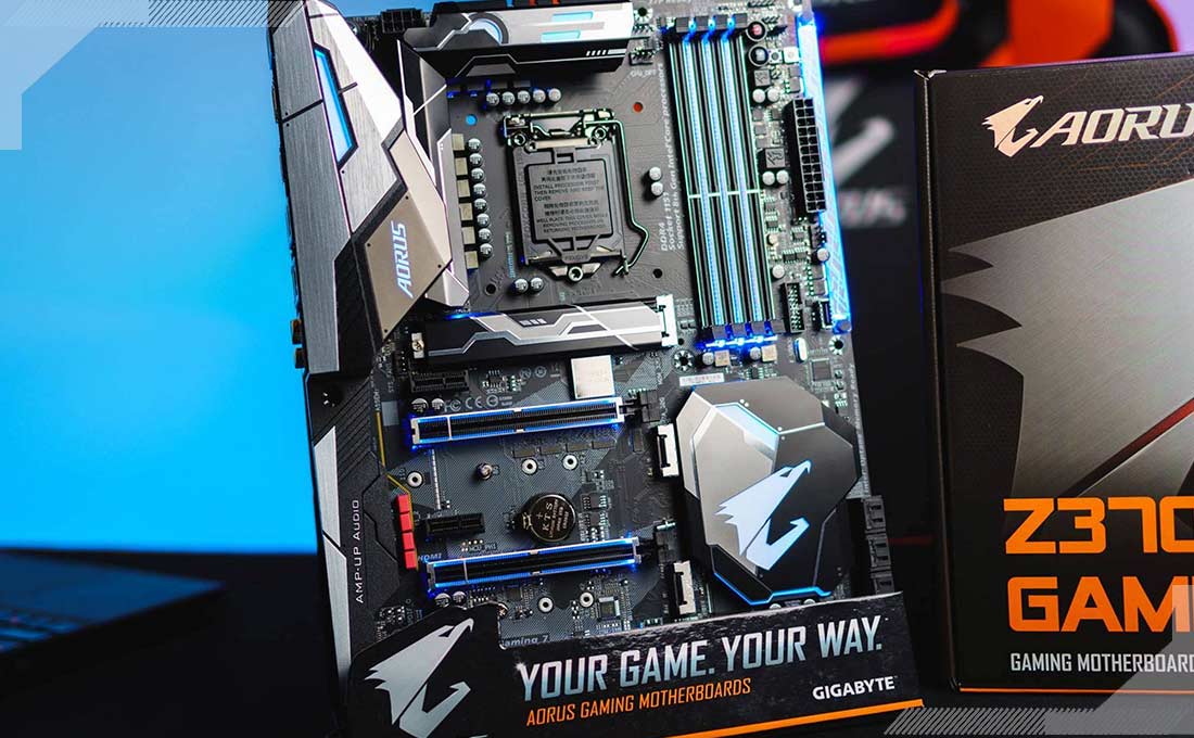 Z370 gigabyte разгон 9700к